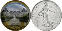 World Coins - France, Token, Châteaux de la Loire, Cheverny, Nickel,