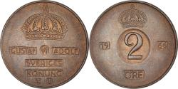 World Coins - Coin, Sweden, Gustaf VI, 2 Öre, 1966, , Bronze, KM:821