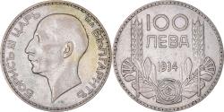 World Coins - Coin, Bulgaria, Boris III, 100 Leva, 1934, Royal Mint, EF(40-45), Silver, KM:45