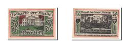 World Coins - Banknote, Germany, Worlitz Stadt, 50 Pfennig, 1922, UNC(63), Mehl:1450.4