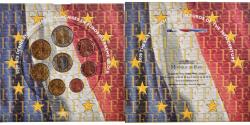 World Coins - France, 1 Cent to 2 Euro, 2000, Monnaie de Paris, BU,