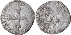 World Coins - Coin, France, Louis XIII, 1/4 Écu à la croix, 1611, Bayonne,