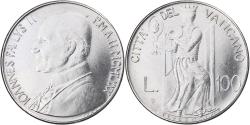 World Coins - VATICAN CITY, John Paul II, 100 Lire, 1980, Roma, Stainless Steel,