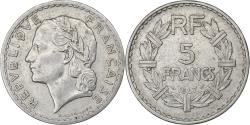 World Coins - France, 5 Francs, Lavrillier, 1947, Paris, Aluminum, , Gadoury:766a