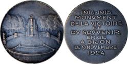 World Coins - France, Medal, Monument de la Victoire à Dijon, WAR, 1924, , Bronze
