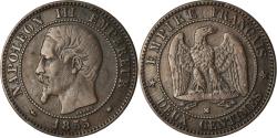 World Coins - Coin, France, Napoleon III, 2 Centimes, 1855, Marseille,