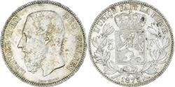 World Coins - Coin, Belgium, Leopold II, 5 Francs, 5 Frank, 1873, , Silver, KM:24