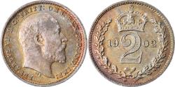 World Coins - Coin, Great Britain, Edward VII, 2 Pence, 1902, , Silver, KM:796