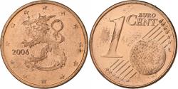 World Coins - Finland, Euro Cent, 2006, Vantaa, Copper Plated Steel,