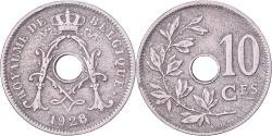 World Coins - Belgium, Albert I, 10 Centimes, 1928, Brussels, Copper-nickel,