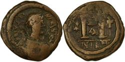 Ancient Coins - Coin, Justinian I, Follis, 527-565 AD, Nicomedia, , Copper, Sear:198
