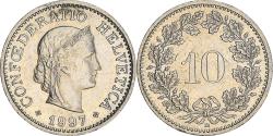 World Coins - Coin, Switzerland, 10 Rappen, 1997, Bern, , Copper-nickel, KM:27