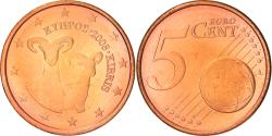 World Coins - Coin, Cyprus, 5 Euro Cent, 2008, , Copper Plated Steel, KM:80