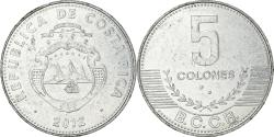 World Coins - Coin, Costa Rica, 5 Colones, 2012