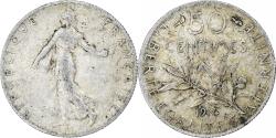 World Coins - France, 50 Centimes, Semeuse, 1914, Paris, Silver, , Gadoury:420
