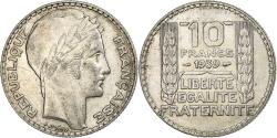 World Coins - Coin, France, Turin, 10 Francs, 1939, Paris, , Silver, KM:878
