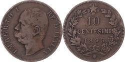 World Coins - Coin, Italy, 10 Centesimi, 1893