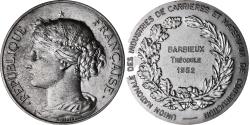 World Coins - France, Medal, Carrières et Matériaux de Construction, Business & industry