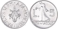 World Coins - Coin, VATICAN CITY, Paul VI, 5 Lire, 1978, Roma, , Aluminum, KM:133