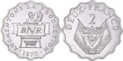 World Coins - Coin, Rwanda, 2 Francs, 1970, , Aluminum, KM:10