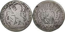 World Coins - AUSTRIAN NETHERLANDS, Maria Theresa, Escalin, 1750, Bruges, Silver,