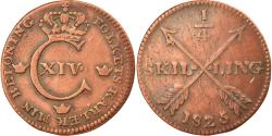 World Coins - Coin, Sweden, Carl XIV Johan, 1/4 Skilling, 1825, , Copper, KM:595