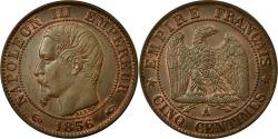 World Coins - Coin, France, Napoleon III, Napoléon III, 5 Centimes, 1856, Paris,