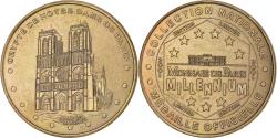 World Coins - France, Token, Touristic token, Paris - Notre Dame n°2, 2001, MDP,