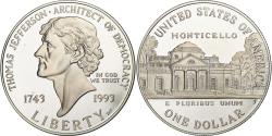 Us Coins - United States, Dollar, 1993, U.S. Mint, Proof, Silver, , KM:249