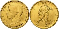 World Coins - Italy, Vittorio Emanuele III, 50 Lire, 1931, Rome, Gold, , KM:71