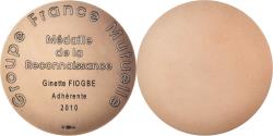 World Coins - France, Medal, Groupe France Mutuelle, Reconnaissance, 2010, MDP, , Bronze