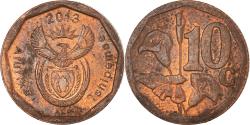 World Coins - Coin, South Africa, 10 Cents, 2013