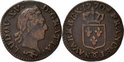 World Coins - Coin, France, Louis XV, Liard à la vieille tête, Liard, 1770, Besançon