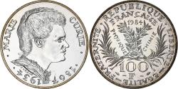 World Coins - France, 100 Francs, Marie Curie, 1984, Paris, BU, Silver, , Gadoury:899