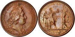 World Coins - France, Medal, Louis XIV, Prise de Bouchain, History, 1676, Mauger,
