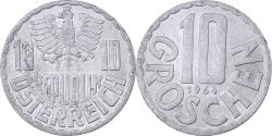 World Coins - Austria, 10 Groschen, 1964, Vienna, Aluminum, , KM:2878