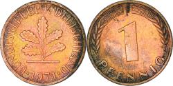 World Coins - Coin, GERMANY - FEDERAL REPUBLIC, Pfennig, 1971, Stuttgart, , Copper