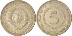World Coins - Coin, Yugoslavia, 5 Dinara, 1973