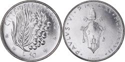 World Coins - Coin, VATICAN CITY, Paul VI, 50 Lire, 1977, Roma, , Stainless Steel