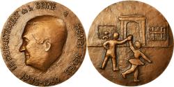 World Coins - France, Medal, Le Département de la Seine à Henri Neveu, 1960, Salman