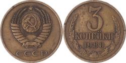 World Coins - Coin, Russia, 3 Kopeks, 1980