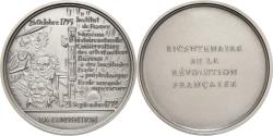 World Coins - France, Medal, Révolution Française, La Convention, History, Pépin,