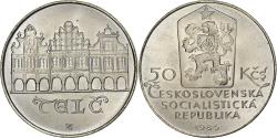 World Coins - Czechoslovakia, 50 Korun, 1986, Silver, , KM:124