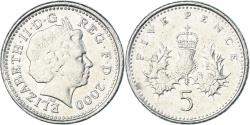 World Coins - Coin, Great Britain, 5 Pence, 2000