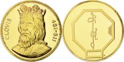 World Coins - France, Medal, Clovis (481-511), , Vermeil