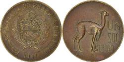 World Coins - Coin, Peru, Sol, 1967, , Silver Plated Brass, KM:248a