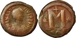 Ancient Coins - Coin, Anastasius I 491-518, Follis, Constantinople, , Copper