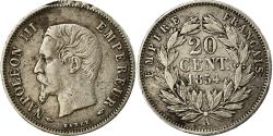 World Coins - Coin, France, Napoleon III, Napoléon III, 20 Centimes, 1854, Paris,