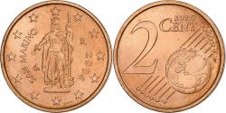 World Coins - San Marino, 2 Euro Cent, 2004, Rome, Copper Plated Steel, , KM:441
