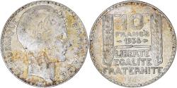 World Coins - Coin, France, Turin, 10 Francs, 1938, Paris, , Silver, KM:878
